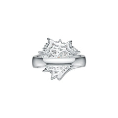 Sterling Silver Semi Mount Ring Setting Pear PE 10X7mm DHJ