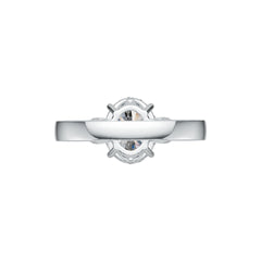 Sterling Silver Semi Mount Ring Setting Oval OV 10X8mm DHJ