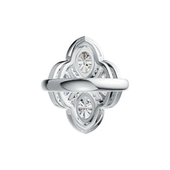 Sterling Silver Semi Mount Ring Setting Oval OV 7X5mm DHJ