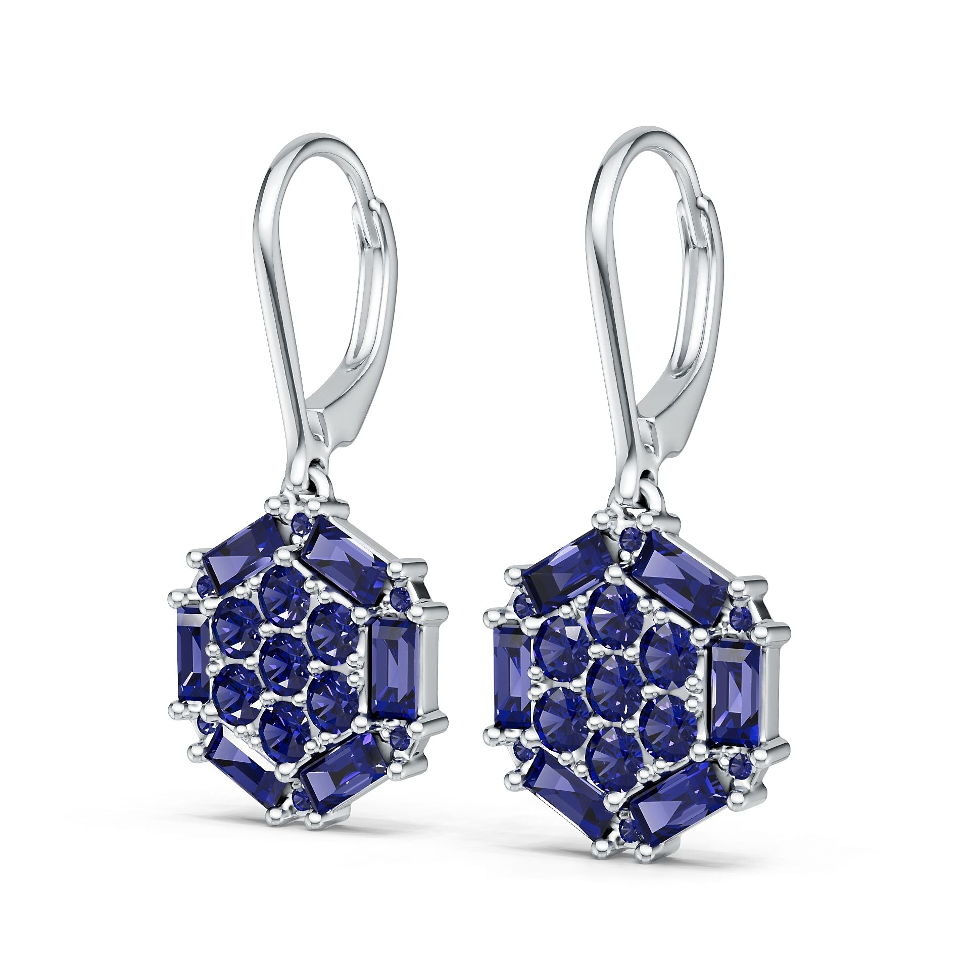 14K Gold Semi Mount Earrings Setting Round Ro 4x2mm Syz Jewelry