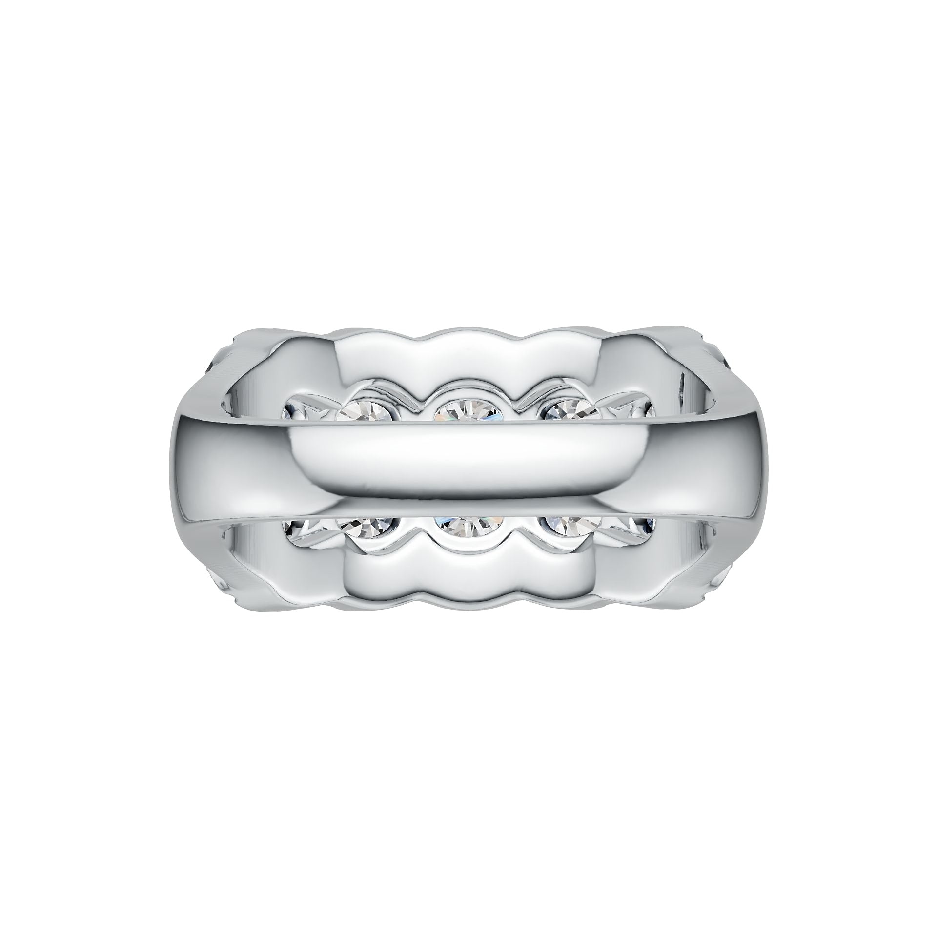 Sterling Silver Semi Mount Ring Setting Oval OV 4X3mm DHJ