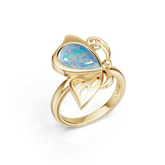18K Gold Semi Mount Ring Setting Round Ro 11x9mm Syz Jewelry