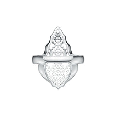 Sterling Silver Semi Mount Ring Setting Filigree DHJ