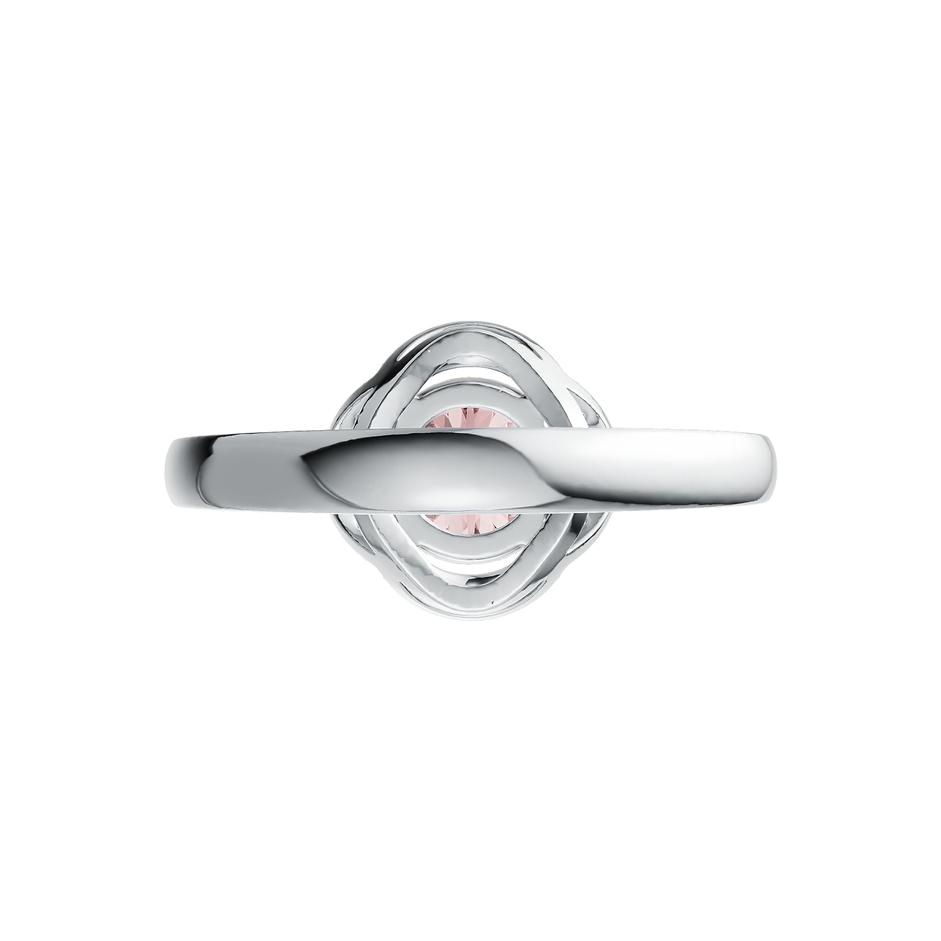 Sterling Silver Semi Mount Ring Setting Round 7X7mm Halo Syzjewelry