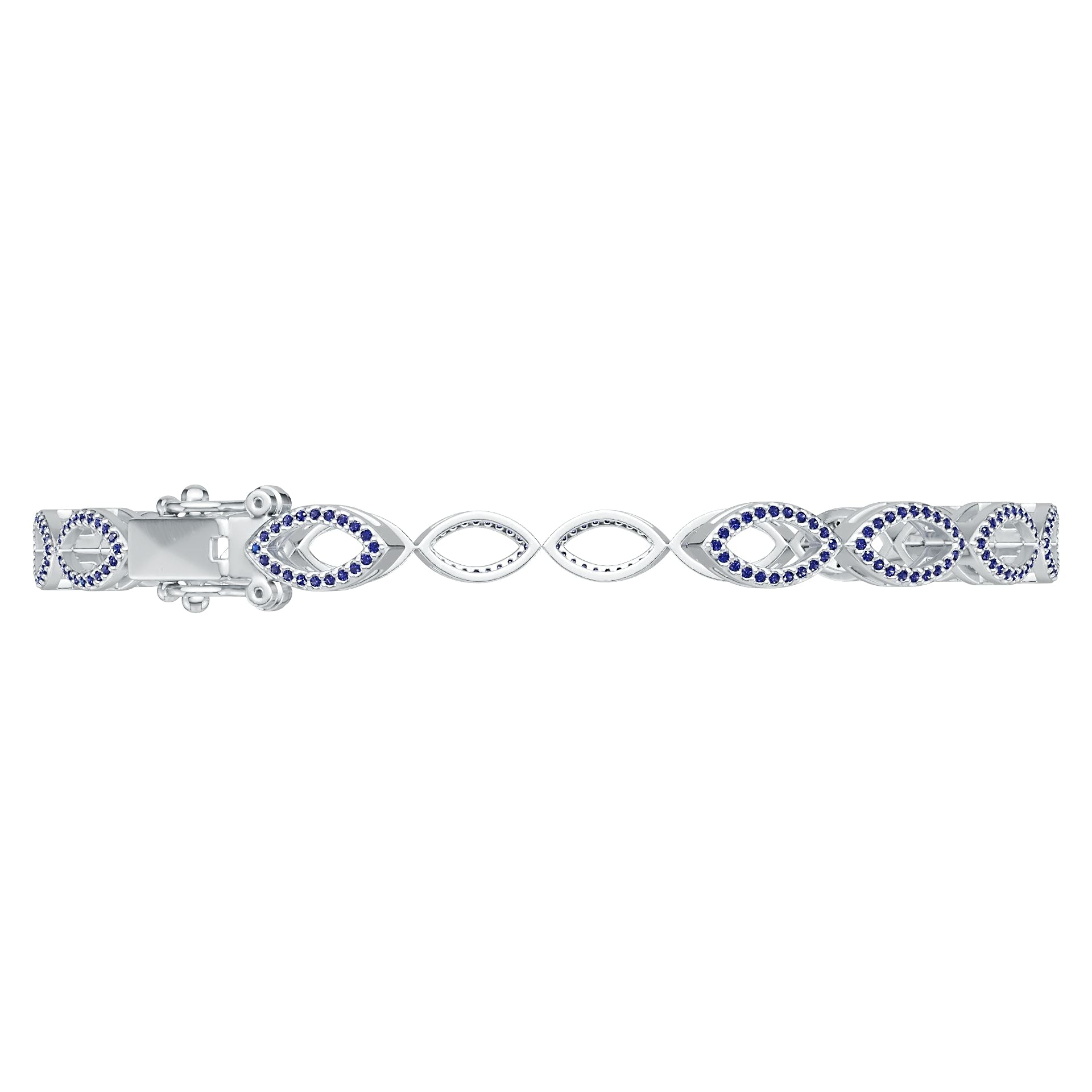 14K Gold Semi Mount Bracelet Setting Round Ro Syz Jewelry