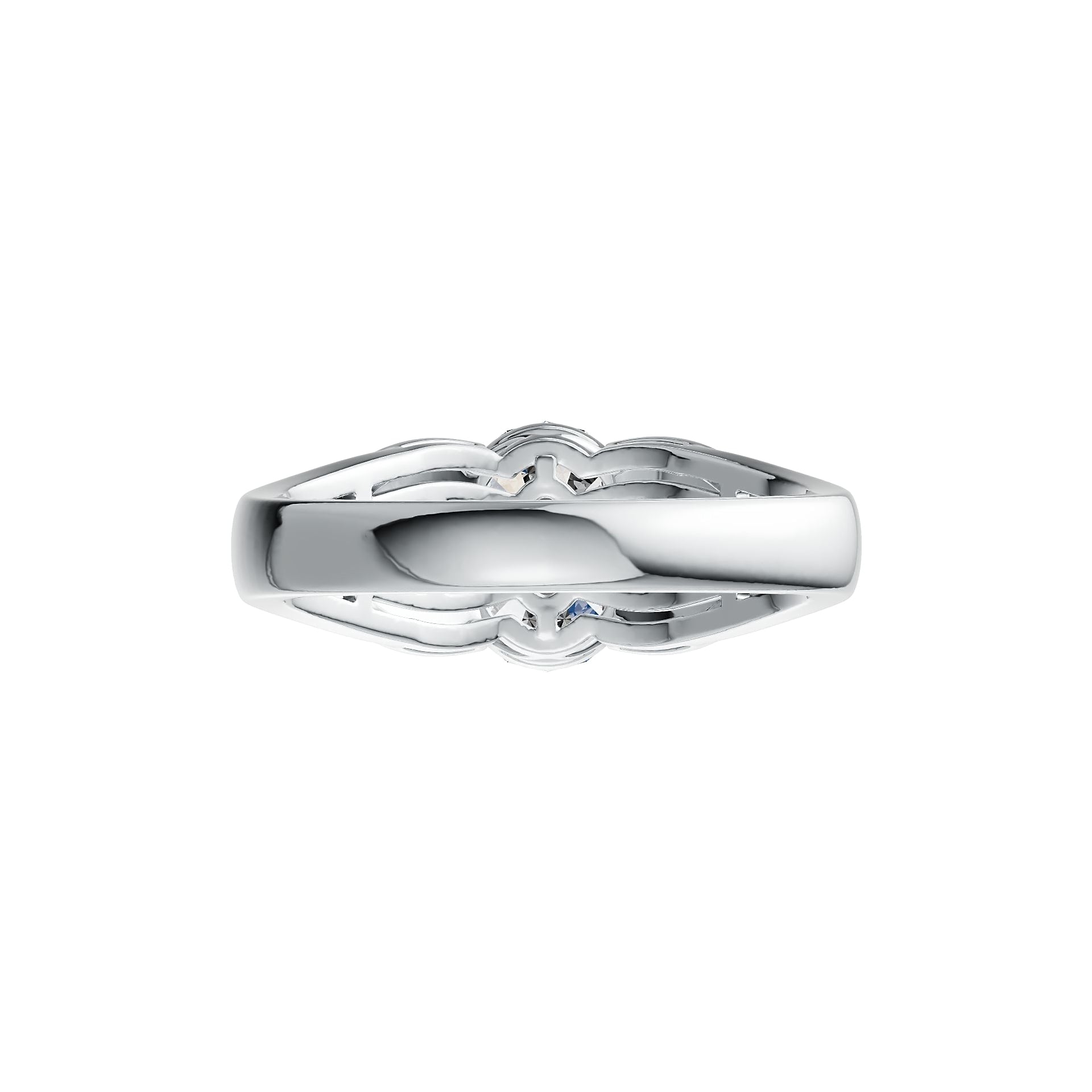 Sterling Silver Semi Mount Ring Setting Oval OV 10X8mm DHJ