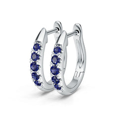 Platinum Semi Mount Earrings Setting Round Ro Syz Jewelry
