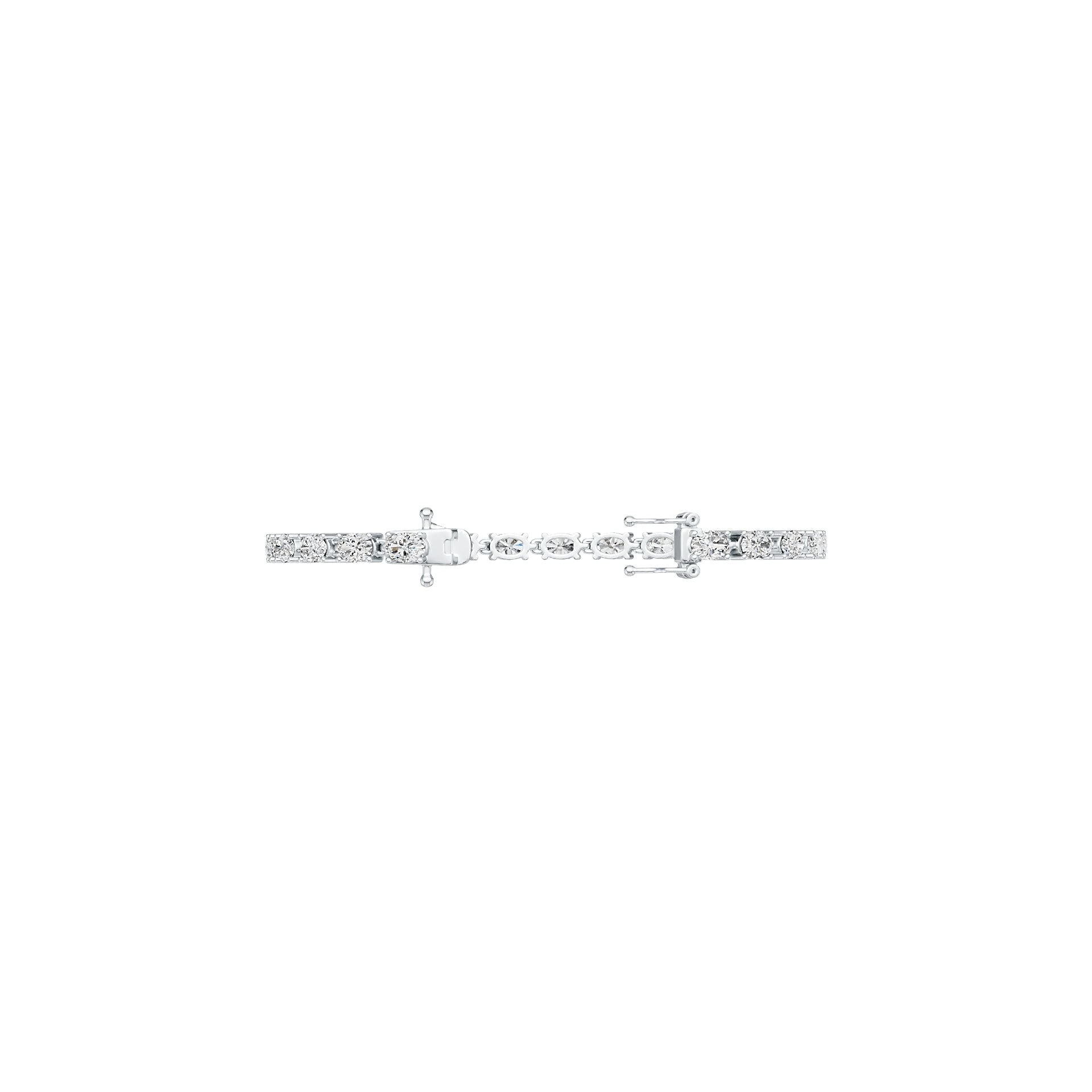 Sterling Silver Semi Mount Bracelet Setting Oval OV 6X4mm DHJ