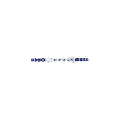 Sterling Silver Semi Mount Tennis Bracelet Setting OV 7x5mm Solid Silver Syzjewelry
