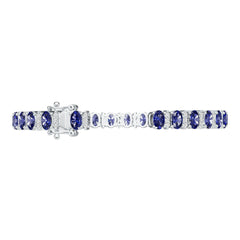 Sterling Silver Semi Mount Bracelet Setting Oval OV 6X4mm DHJ