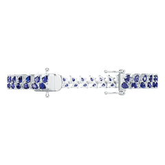 Platinum Semi Mount Bracelet Setting Pear Pe 4x3mm Syz Jewelry