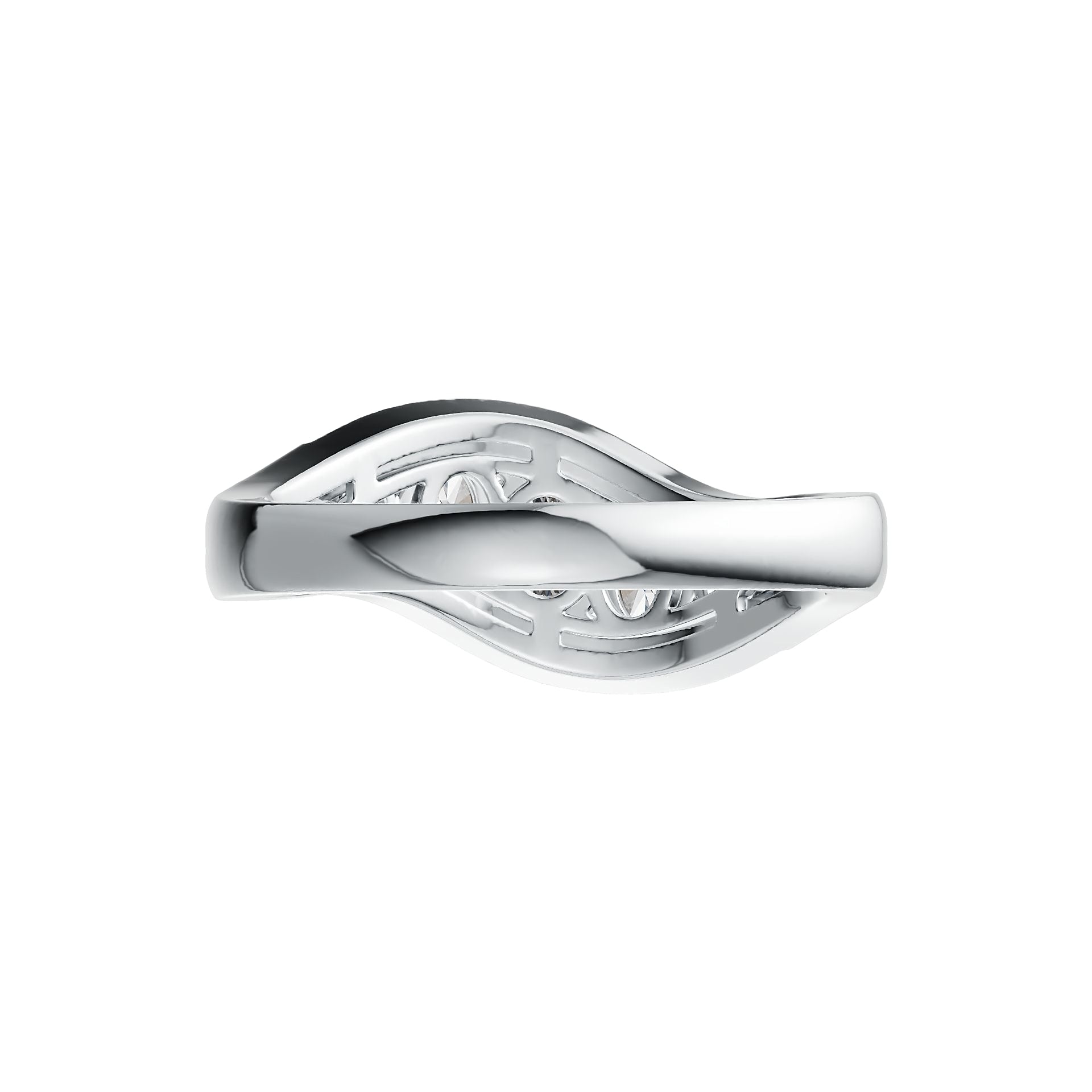 Sterling Silver Semi Mount Ring Setting Oval OV 7X5mm OV 5X4mm DHJ
