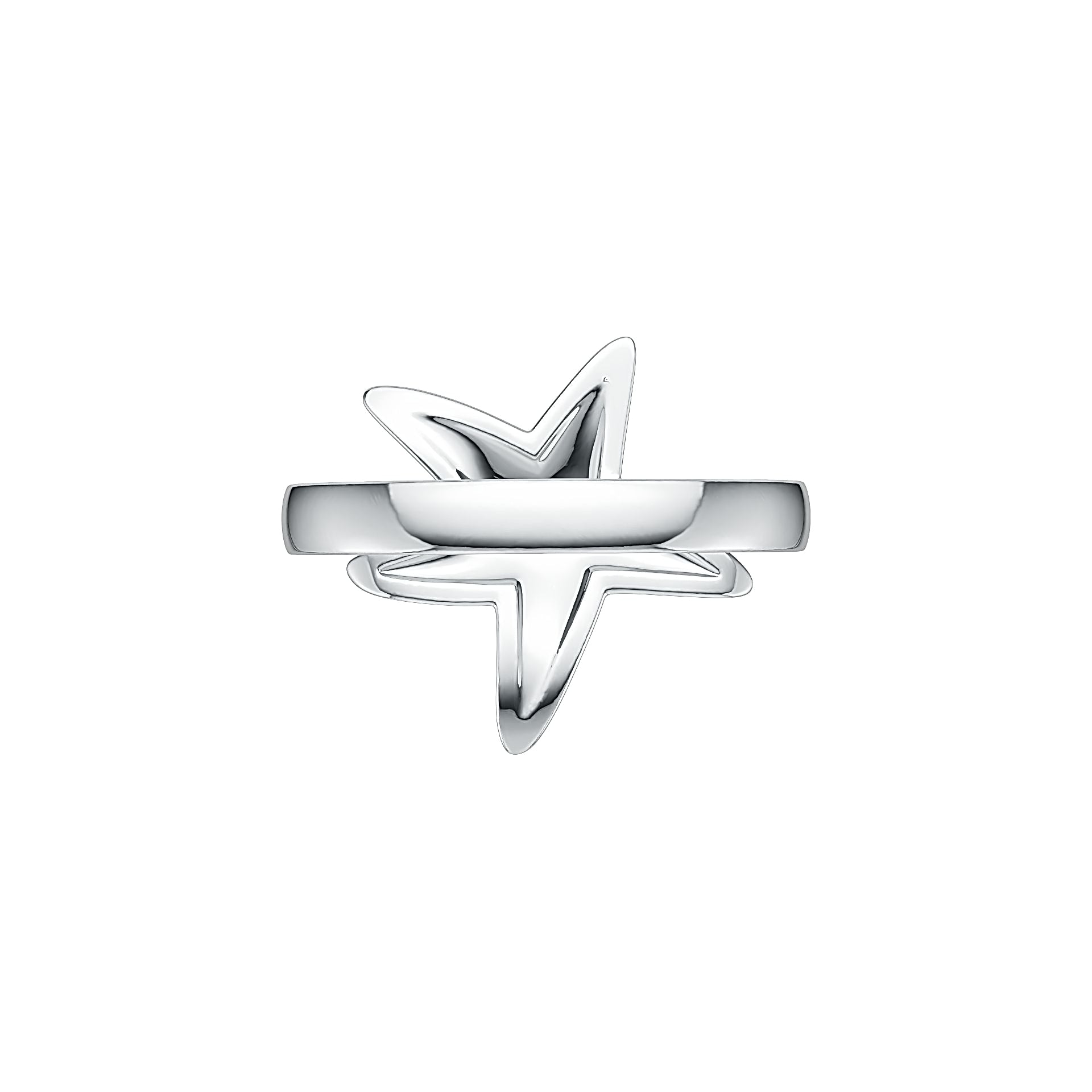 Sterling Silver Semi Mount Ring Setting Starfish Ring DHJ