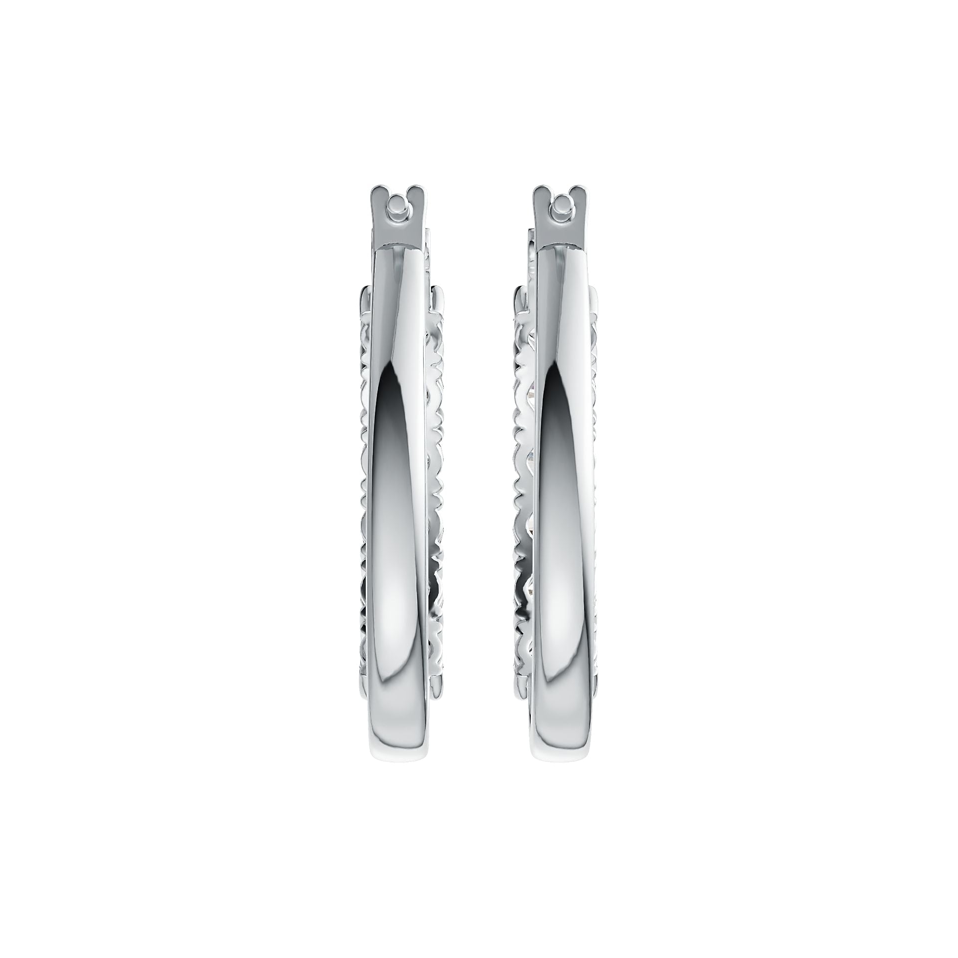 Sterling Silver Semi Mount Earrings Setting Oval OV 5X4mm DHJ