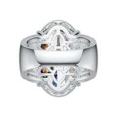 Sterling Silver Semi Mount Ring Setting Oval OV 24x16mm Syzjewelry