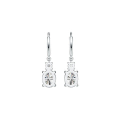 14K Gold Semi Mount Earrings Setting Oval OV 9X7mm DHJ