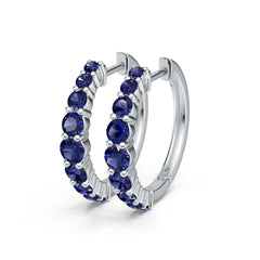 Platinum Semi Mount Earrings Setting Round Ro 3x3mm Syz Jewelry