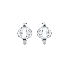 Sterling Silver Semi Mount Earrings Setting Pear PE 5X3mm DHJ