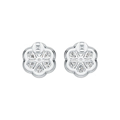Sterling Silver Semi Mount Earrings Setting Pear PE 4X3mm DHJ