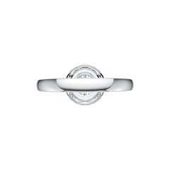 Sterling Silver Semi Mount Ring Setting Round RD 7X7mm Halo - Syzjewelry