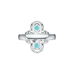 Sterling Silver Semi Mount Ring Setting Round RD 5x5mm DHJ