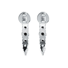 Sterling Silver Semi Mount Earrings Setting Round RD 3x3mm DHJ