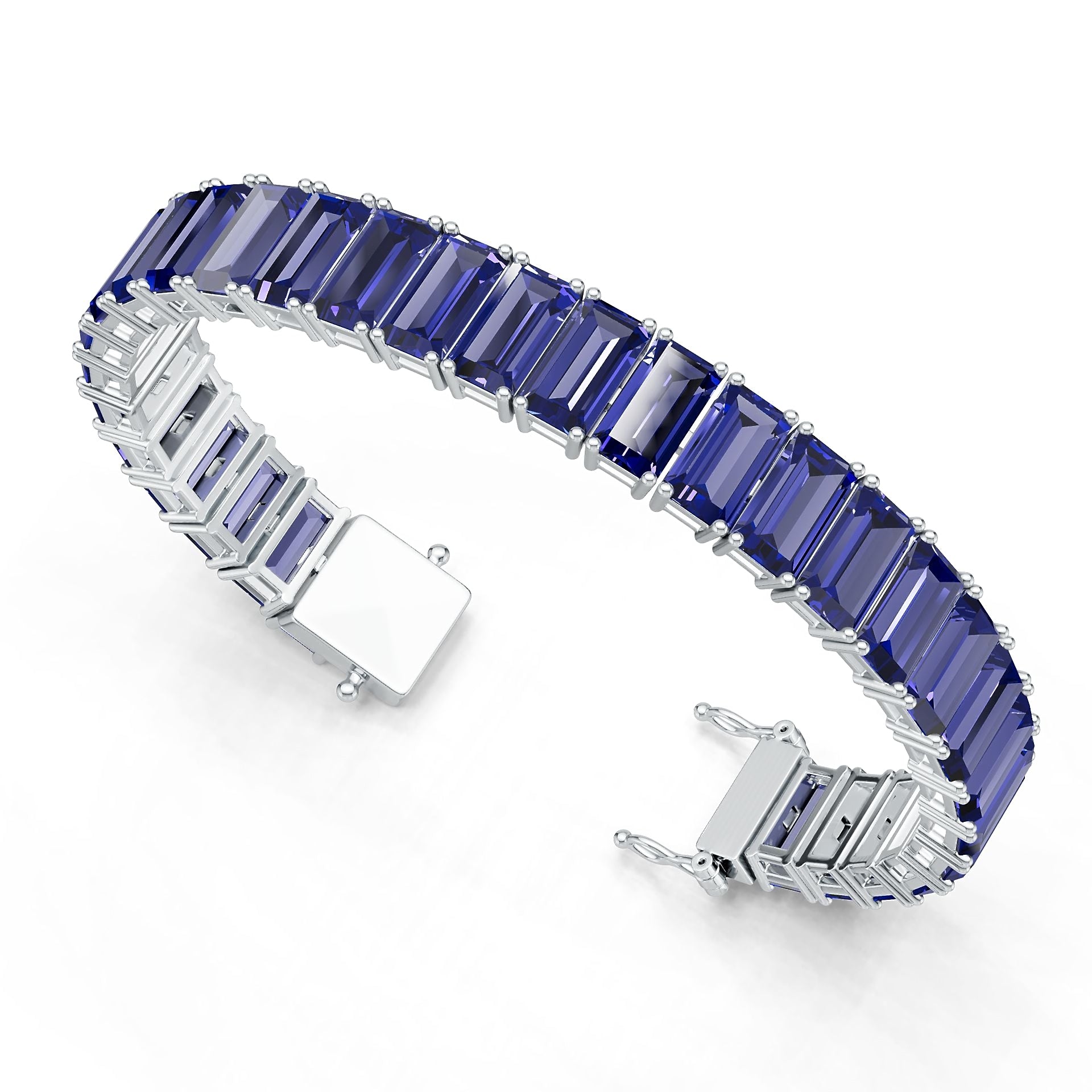 Sterling Silver Semi Mount Tennis Bracelet Setting Round Rd 10x5mm Syzjewelry