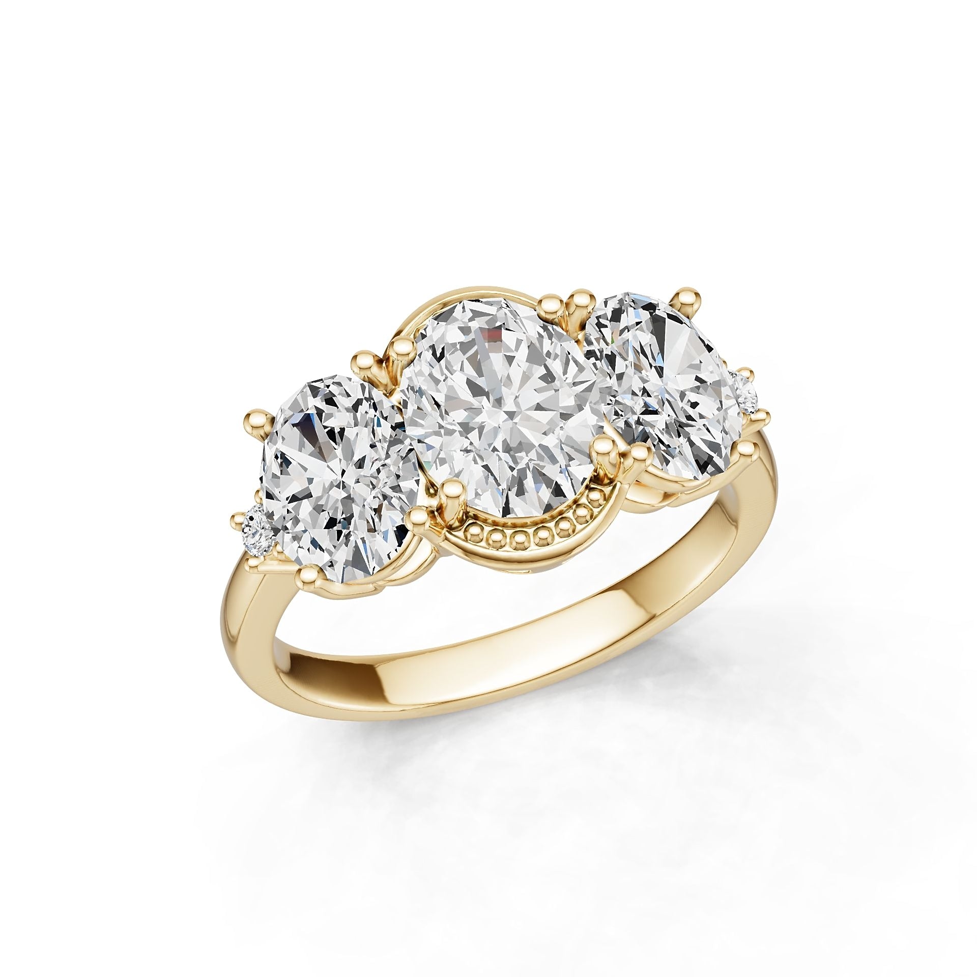 Platinum Semi Mount Ring Setting Oval Ov 10x8mm Syz Jewelry
