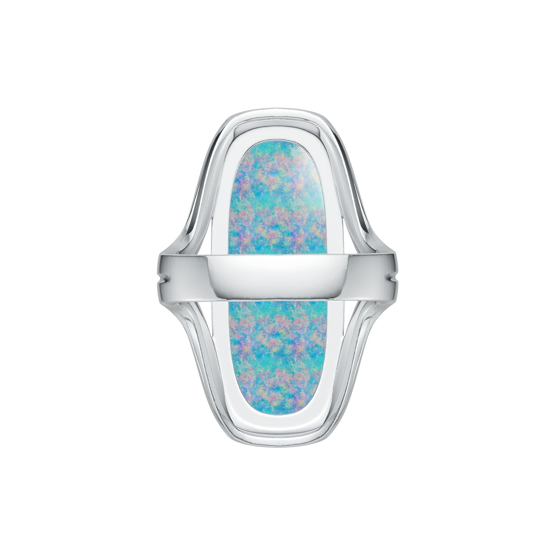 18K Gold Semi Mount Ring Setting Oval OV 25X10.3mm Cabochon DHJ