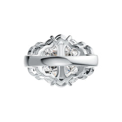 Sterling Silver Semi Mount Ring Setting Heart HT 7X7mm DHJ