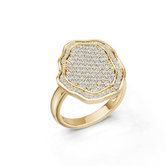 Platinum Semi Mount Ring Setting Round Ro 6x6mm Diamond Accent Syz Jewelry
