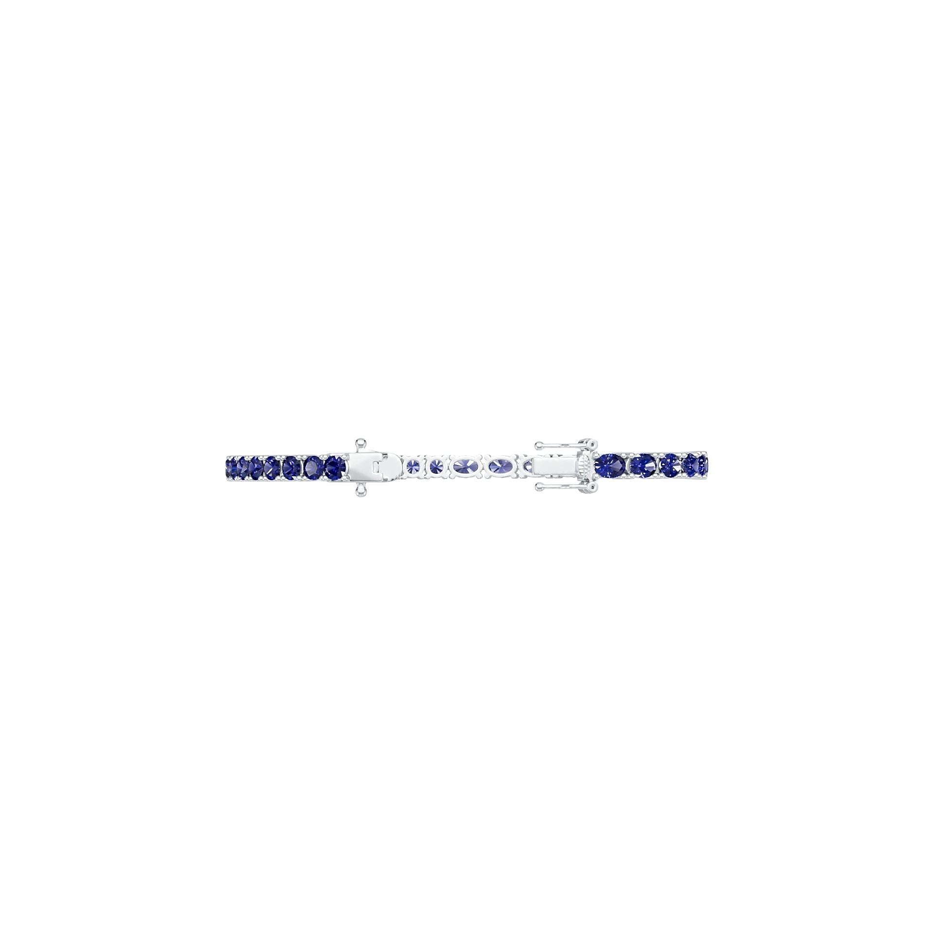 Sterling Silver Semi Mount Bracelet Setting Oval OV 6x4mm Syzjewelry