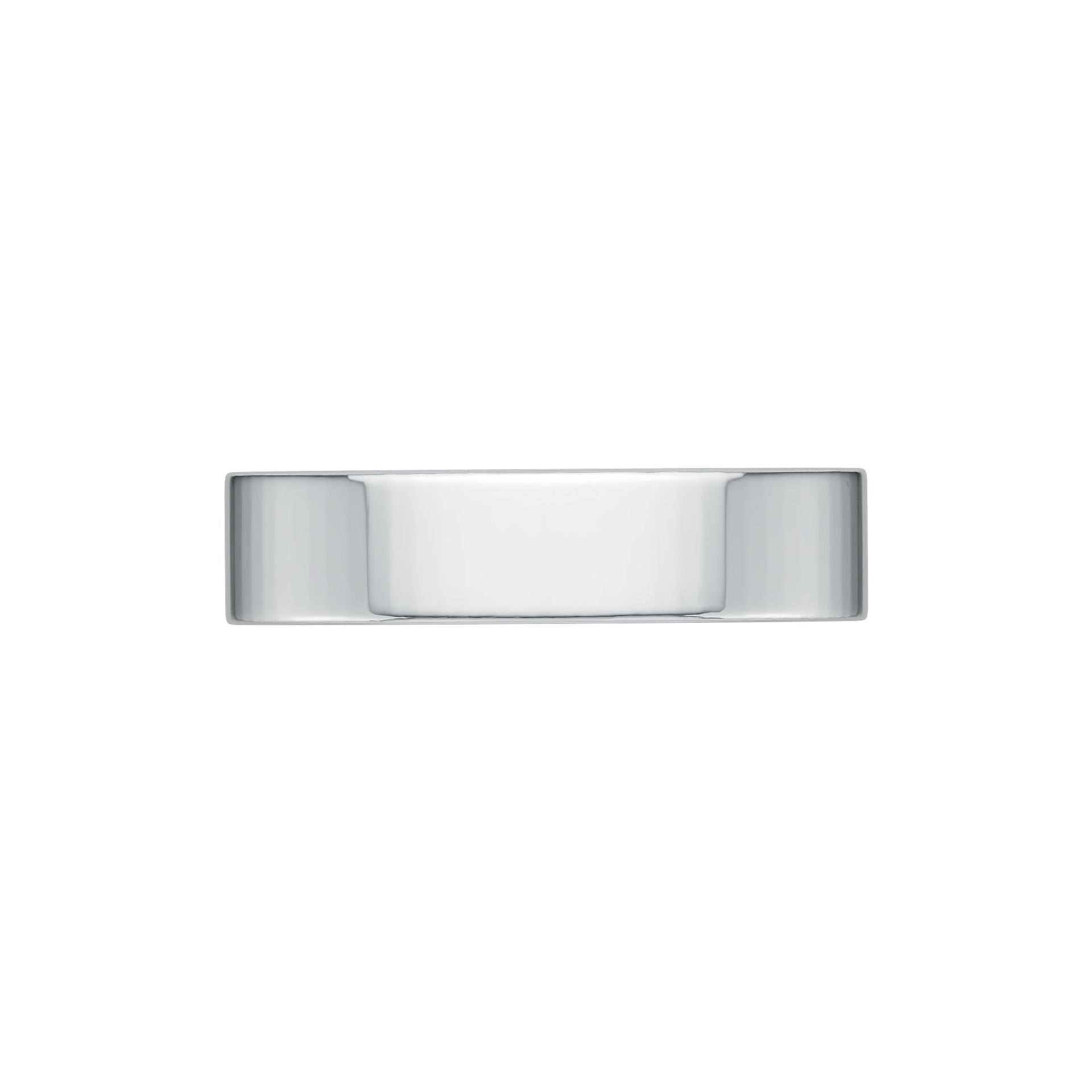 Platinum Semi Mount Ring Setting Princess SQ 2.5mm Men's Ring DHJ