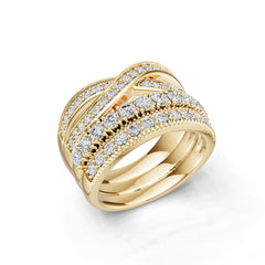 Sterling Silver Semi Mount Ring Setting - GTL20318R