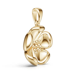 Sterling Silver Semi Mount Pendant Setting Round Ro 6x6mm DHJ