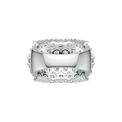 Sterling Silver Semi Mount Ring Setting Round RD 3.5mm DHJ