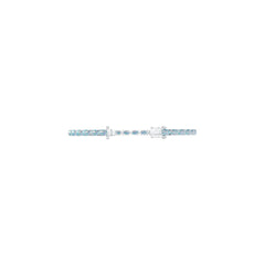 Sterling Silver Semi Mount Tennis Bracelet Setting OV 6x4mm Syzjewelry