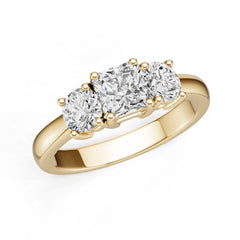 Platinum Semi Mount Ring Setting Round Ro 2x0mm Diamond Accent Syz Jewelry