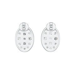 Sterling Silver Semi Mount Earrings Setting Round RD 3.5mm DHJ