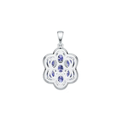 Sterling Silver Semi Mount Pendant Setting Oval OV 5x3mm Syzjewelry