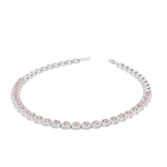 Sterling Silver Semi Mount Necklace Setting Round Ro 7x7mm Syz Jewelry