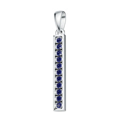 Sterling Silver Semi Mount Pendant Setting Round Rd DHJ