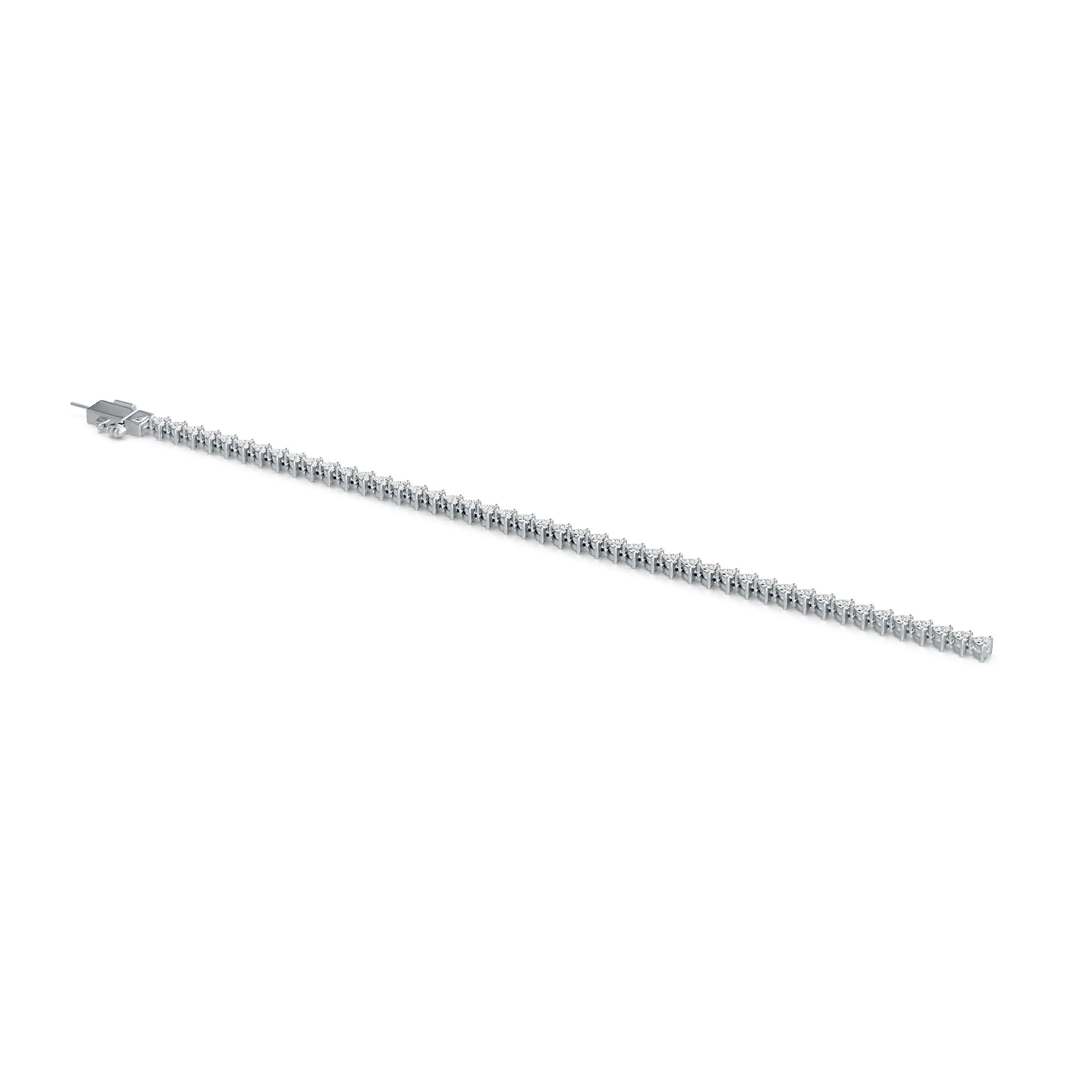 10K Gold Semi Mount Bracelet Setting Trillion TL 3X3mm DHJ