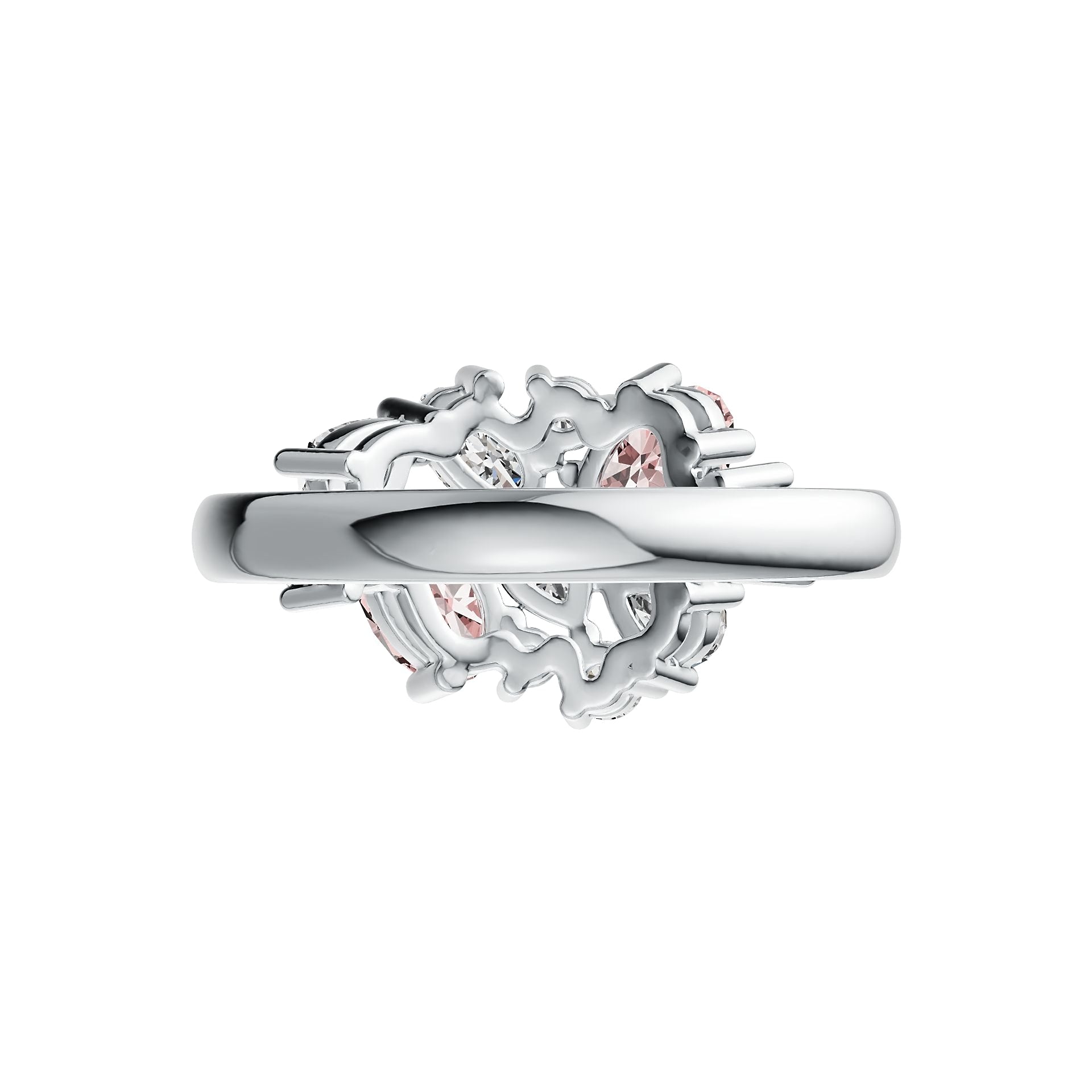 Sterling Silver Semi Mount Ring Setting Oval OV 6X4mm Syzjewelry