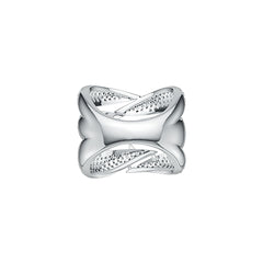 Platinum Semi Mount Ring Setting Round RD 1.0mm Diamond Accent DHJ