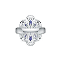 Sterling Silver Semi Mount Ring Setting Oval OV 6X4mm DHJ