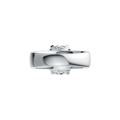 18K Gold Semi Mount Ring Setting Round RD 10.5mm Solitaire DHJ