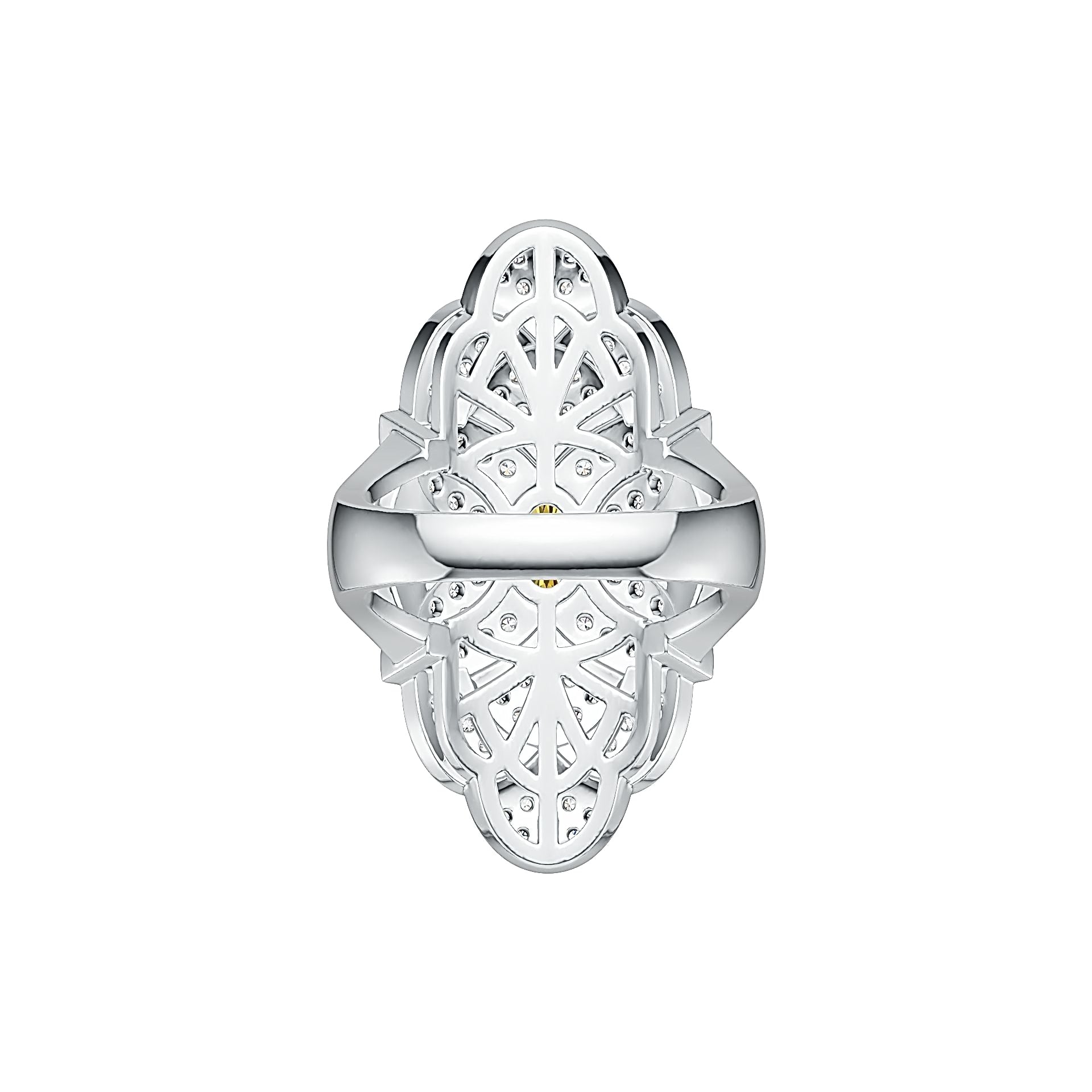 Sterling Silver Semi Mount Ring Setting Oval OV 8X6mm DHJ