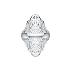 Sterling Silver Semi Mount Ring Setting Oval OV 8X6mm DHJ