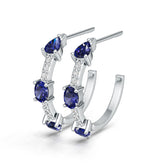 18K Gold Semi Mount Earrings Setting Oval Ov 4x3mm Syz Jewelry